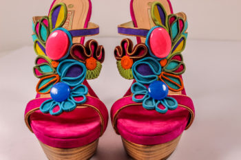 Ausgefallene Sandalette von Gianmarco Lorenzi in 36 – Bild 2