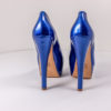 Blauer Plateau Pumps der italienischen Schuhmarke R&Renzi in Gr. 38 – Bild 5
