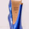 Blauer Plateau Pumps der italienischen Schuhmarke R&Renzi in Gr. 38 – Bild 2