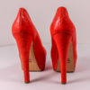 Hummerfarbener Plateau Pumps der italienischen Schuhmarke R&Renzi in Gr. 37 – Bild 6