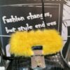 Trussardi Jeans Borsa Donna Mini Bag gelb – Bild 6