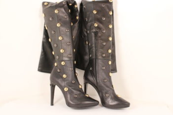 Philipp Plein Overknee Stiefel Gr. 38 – Bild 14