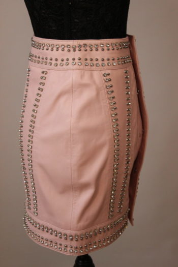 Philipp Plein Leder Rock – Bild 2
