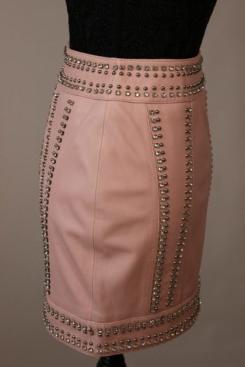 Philipp Plein Leder Rock – Bild 4