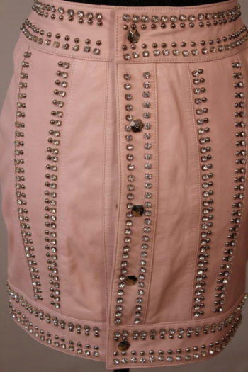 Philipp Plein Leder Rock – Bild 5