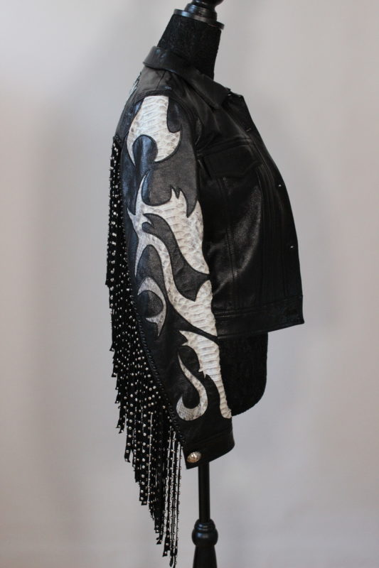 Philipp Plein Luxury Leather Jacket – Bild 2
