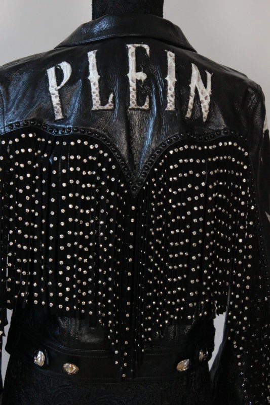 Philipp Plein Luxury Leather Jacket – Bild 4