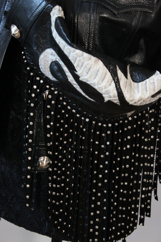 Philipp Plein Luxury Leather Jacket – Bild 9