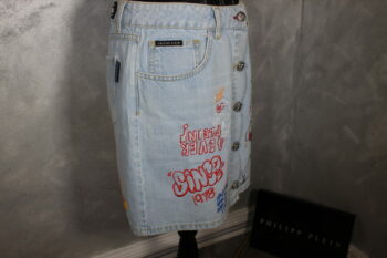 Philipp Plein Jeansrock – Bild 9