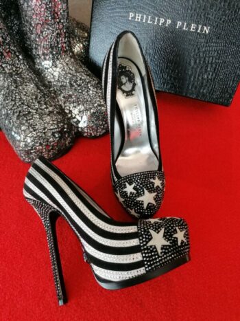 Philipp Plein High Heels Real American Gr. 37 – Bild 8